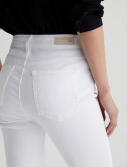 Farrah Boot Crop Gallery White Mid-Rise Boot WOMENS BOTTOMS Photo 7