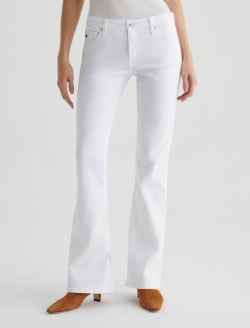 Angel Gallery White Low-Rise Boot WOMENS BOTTOMS Photo 3