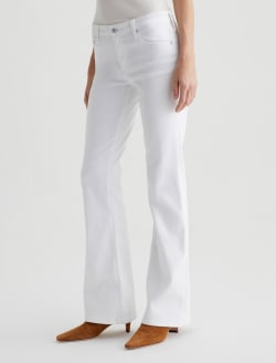 Angel Gallery White Low-Rise Boot WOMENS BOTTOMS Photo 6