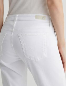 Angel Gallery White Low-Rise Boot WOMENS BOTTOMS Photo 7