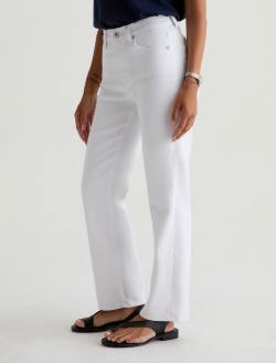 Brinley Crop Gallery White Mid-Rise Straight WOMENS BOTTOMS Photo 11