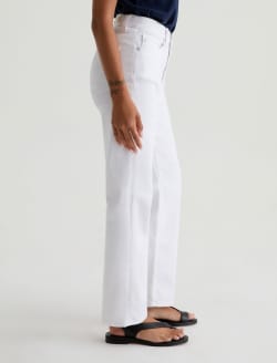 Brinley Crop Gallery White Mid-Rise Straight WOMENS BOTTOMS Photo 12