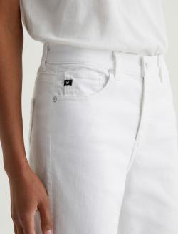 Brinley Crop Gallery White Mid-Rise Straight WOMENS BOTTOMS Photo 4