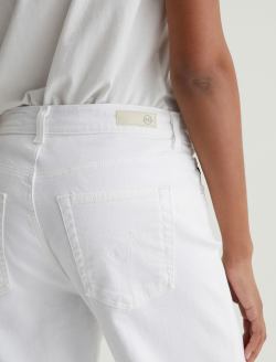 Brinley Crop Gallery White Mid-Rise Straight WOMENS BOTTOMS Photo 7