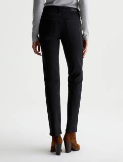 Sandra Jean Super Black Low-Rise Straight WOMENS BOTTOMS Photo 8