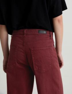 Saige Wide Leg Cranberry Mid-Rise Fit WOMENS BOTTOMS Photo 7