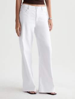 Women Saige Wide Leg Gallery White at AG Jeans Official Store