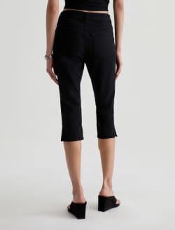 Maisie Jean Super Black Mid-Rise Capri WOMENS BOTTOMS Photo 8