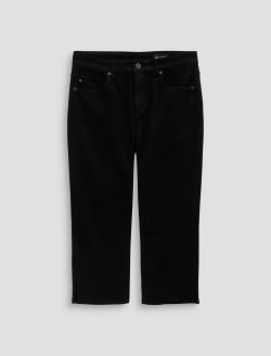 Maisie Jean Super Black Mid-Rise Capri WOMENS BOTTOMS Photo 1