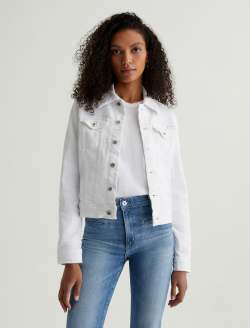 Robyn Jacket White Slim Jacket WOMENS TOPS Photo 2