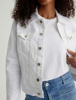 Robyn Jacket White Slim Jacket WOMENS TOPS Photo 3