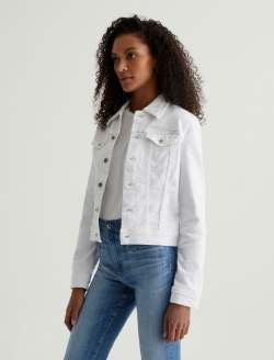 Robyn Jacket White Slim Jacket WOMENS TOPS Photo 7