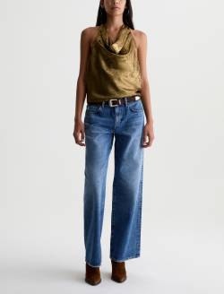 Kacey Top Wild Light Draped Neck Sleeveless Blouse WOMENS TOPS Photo 5