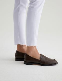 Farrah Skinny Ankle White Mid-Rise Skinny Ankle AG Cloud Soft Denim™ WOMENS BOTTOMS Photo 5