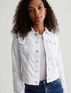 Robyn Jacket True White Slim Jacket WOMENS TOPS Photo 2