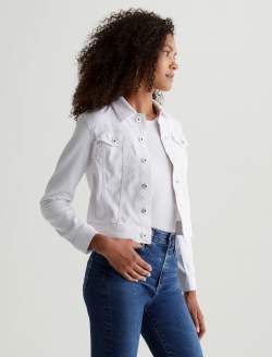 Robyn Jacket True White Slim Jacket WOMENS TOPS Photo 6