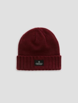 Wes Beanie Cranberry Unisex ACCESSORIES Photo 1
