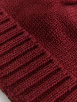 Wes Beanie Cranberry Unisex ACCESSORIES Photo 2