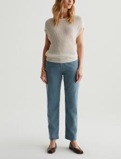 Ex-Boyfriend Slim 1 Year Sulfur  Blue Tranquil AG-ed™ Slouchy Slim AG Cloud Soft Denim™ WOMENS BOTTOMS Photo 1