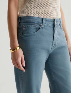Ex-Boyfriend Slim 1 Year Sulfur  Blue Tranquil AG-ed™ Slouchy Slim AG Cloud Soft Denim™ WOMENS BOTTOMS Photo 3