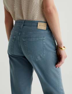 Ex-Boyfriend Slim 1 Year Sulfur  Blue Tranquil AG-ed™ Slouchy Slim AG Cloud Soft Denim™ WOMENS BOTTOMS Photo 6