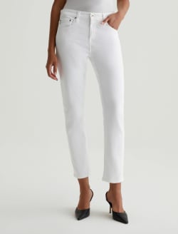 Ex-Boyfriend Slim 1 Year Classic White AG-ed™ Slouchy Slim AG Cloud Soft Denim™ WOMENS BOTTOMS Photo 2