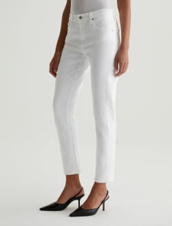 Ex-Boyfriend Slim 1 Year Classic White AG-ed™ Slouchy Slim AG Cloud Soft Denim™ WOMENS BOTTOMS Photo 4
