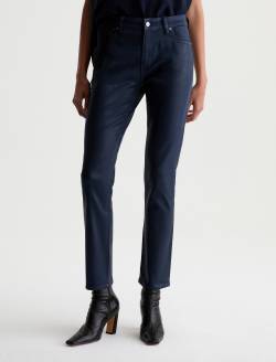 Mari Jean Ltt Lt Deep Trenches Mid-Rise Slim Straight WOMENS BOTTOMS Photo 3