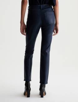 Mari Jean Ltt Lt Deep Trenches Mid-Rise Slim Straight WOMENS BOTTOMS Photo 8