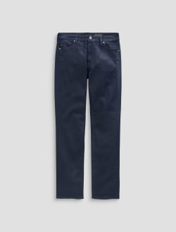 Mari Jean Ltt Lt Deep Trenches Mid-Rise Slim Straight WOMENS BOTTOMS Photo 1
