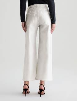 Saige Wide Leg Crop Jean Sliver Glow Mid-Rise Fit WOMENS BOTTOMS Photo 8