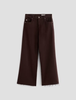【MODERNIF】Acid banding semi-wide slacks ONE-TUCK HALF BANDING PANTS – ALAND USA