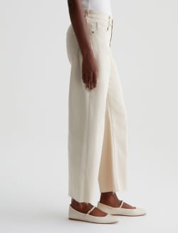 Saige Wide Leg Crop Opal Stone Mid-Rise Wide Leg AG Cloud Soft Denim™ WOMENS BOTTOMS Photo 5