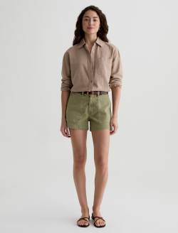 Analeigh Short Sulfur Basil High-Rise Short WOMENS BOTTOMS Photo 2