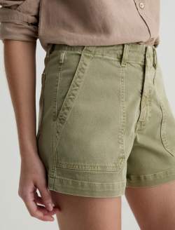 Analeigh Short Sulfur Basil High-Rise Short WOMENS BOTTOMS Photo 4