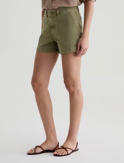 Analeigh Short Sulfur Basil High-Rise Short WOMENS BOTTOMS Photo 6