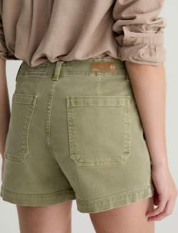 Analeigh Short Sulfur Basil High-Rise Short WOMENS BOTTOMS Photo 7