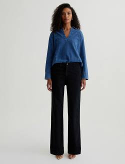 Allegra Sulfur Black High-Rise Cadet WOMENS BOTTOMS Photo 2