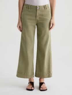 Natasha Sulfur Basil Mid-Rise Crop WOMENS BOTTOMS Photo 3