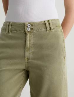 Natasha Sulfur Basil Mid-Rise Crop WOMENS BOTTOMS Photo 4