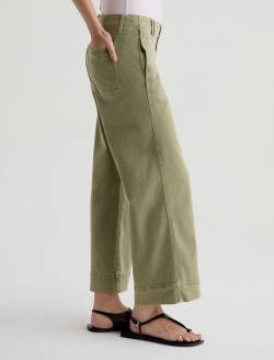 Natasha Sulfur Basil Mid-Rise Crop WOMENS BOTTOMS Photo 5