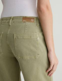 Natasha Sulfur Basil Mid-Rise Crop WOMENS BOTTOMS Photo 7