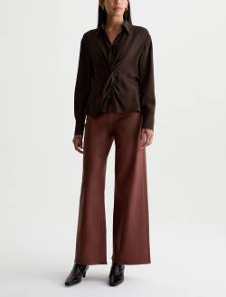 Saige Wide Leg Jean Ltt Lt Chestnut Mid-Rise Fit WOMENS BOTTOMS Photo 2