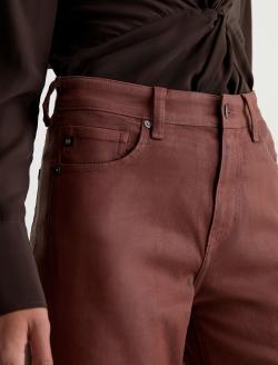 Saige Wide Leg Jean Ltt Lt Chestnut Mid-Rise Fit WOMENS BOTTOMS Photo 4