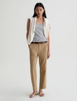 Analeigh Pant Khaki Sand Mid-Rise Utility  WOMENS BOTTOMS Photo 2