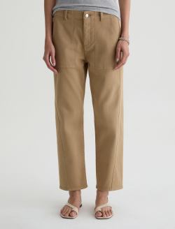 Analeigh Pant Khaki Sand Mid-Rise Utility  WOMENS BOTTOMS Photo 3