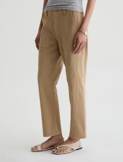 Analeigh Pant Khaki Sand Mid-Rise Utility  WOMENS BOTTOMS Photo 6