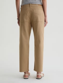 Analeigh Pant Khaki Sand Mid-Rise Utility  WOMENS BOTTOMS Photo 8