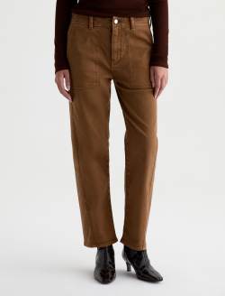 Analeigh Jean Sulfur Bronze Beat Mid-Rise Utility WOMENS BOTTOMS Photo 3