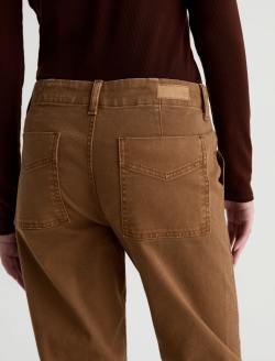 Analeigh Jean Sulfur Bronze Beat Mid-Rise Utility WOMENS BOTTOMS Photo 7